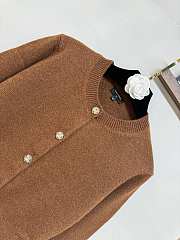 Chanel Brown Cardigan - 4