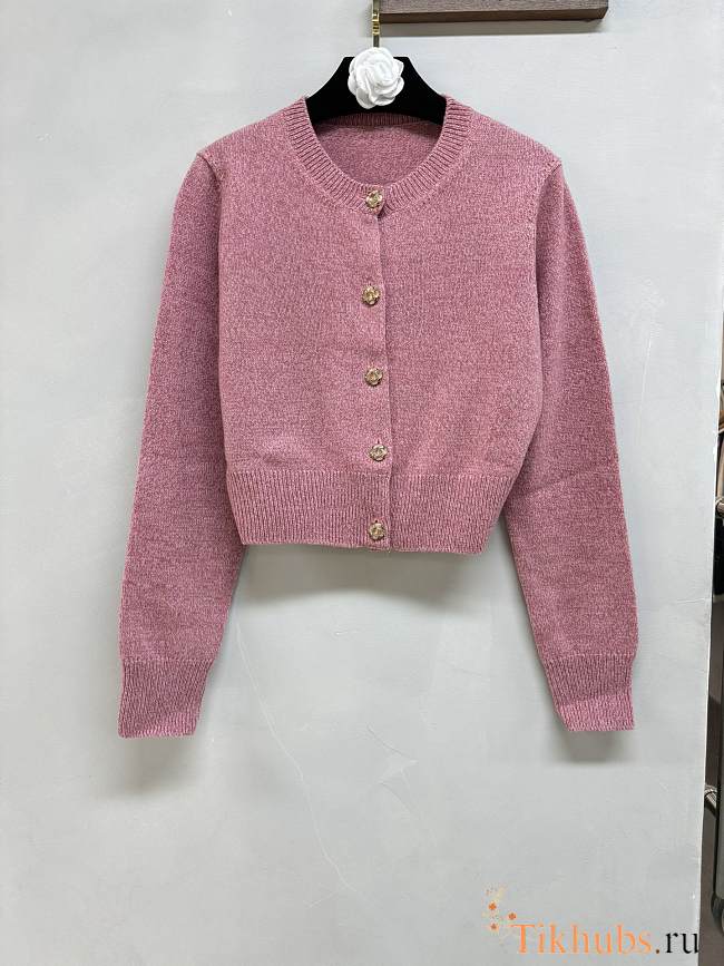 Chanel Pink Cardigan 02 - 1