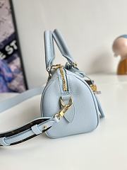 Louis Vuitton LV Speedy Blue Bag 18.0x12.5x11cm - 6