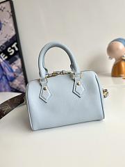 Louis Vuitton LV Speedy Blue Bag 18.0x12.5x11cm - 4