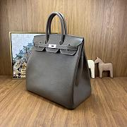 Hermes Birkin Bag 40 Togo Grey Silver 40cm - 6