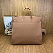 Hermes Birkin 50 Bag Togo Brown Silver 50cm  - 6