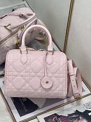 Dior Groove 25 Bag Pink Macrocannage Calfskin 25 x 19 x 16 cm - 5