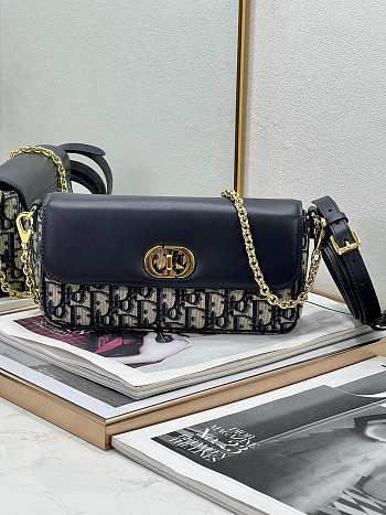 Dior 30 Montaigne Avenue East-West Double Carry Bag 22 x 10 x 6 cm 