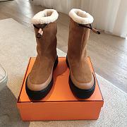 Hermes Brown Boots 02 - 3