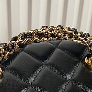 Chanel Vanity Top Handle Black Lambskin 17cm - 5