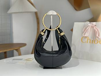 Chloe Bracelet Bag Black 32x14x10cm