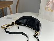 Chloe Bracelet Bag Black 32x14x10cm - 4