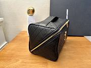 YSL Gaby Vanity Case Black 21x13x13cm - 6