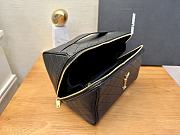 YSL Gaby Vanity Case Black 21x13x13cm - 5