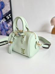 Louis Vuitton LV Speedy Green Bag 18.0x12.5x11cm - 2