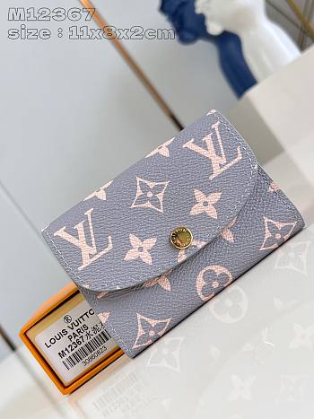 Louis Vuitton LV Rosalie Coin Purse Trianon Gray 11 x 8 x 2.5 cm