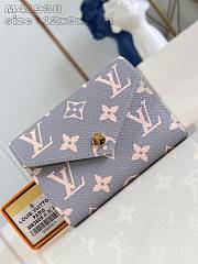 Louis Vuitton LV Wallet Trianon Gray 12cm - 1