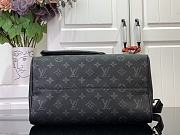 Louis Vuitton LV Speedy 30 Black Monogram 30x17x21cm - 5