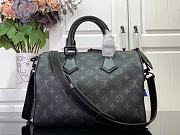 Louis Vuitton LV Speedy 30 Black Monogram 30x17x21cm - 3