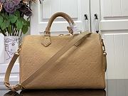 Louis Vuitton LV Speedy Soft 30 Arizona Bag 30x17x21cm - 5