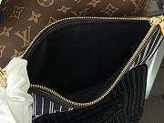 Louis Vuitton LV Neverfull MM Black Monogram 32x27x14cm - 6