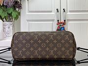 Louis Vuitton LV Neverfull MM Black Monogram 32x27x14cm - 2