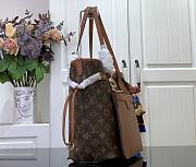 Louis Vuitton LV Neverfull MM Brown Monogram 32x27x14cm - 6