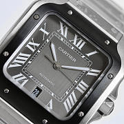 Cartier Sabtis De Steel Adlc Grey Dial Black - 2