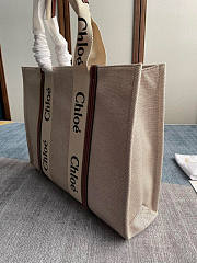 Chloe Large Woody Brown Tote Bag 45x33x13cm - 5