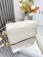 Dior Groove 20 Bag White 20.5 x 13.5 x 12 cm - 6