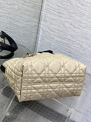 Dior Medium Toujours Bag Rope Beige Black 28.5 x 21.5 x 17 cm - 4