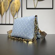 Louis Vuitton LV Coussin PM Denim Light Blue 26 x 20 x 12 cm - 3