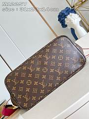 Louis Vuitton LV Neverfull With Strap Pink Monogram 31x28x14cm - 2