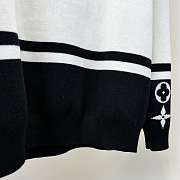 Louis Vuitton LV White Black Sweater - 2