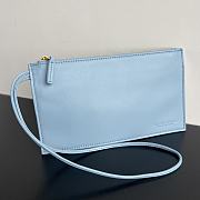 Bottega Veneta Large Sardine Top Handle Bag Blue 39x31x12cm - 3