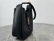 YSL Le 5 À 7 Soft Hobo Black 15x16x7cm - 4