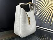 YSL Le 5 À 7 Soft Hobo White 15x16x7cm - 3