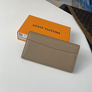 Louis Vuitton LV Taurillon Capucines Wallet Galet Beige 20×11×2.5cm - 2