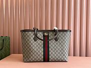 Gucci Ophidia Supreme Brown Tote Bag 38x28x14cm - 1