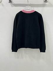 Chanel Black Pink Cardigan - 4