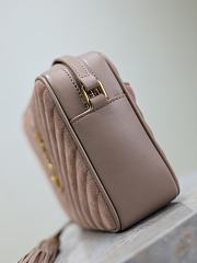YSL Camera Lou Crossbody Bag Suede 23x16x6cm - 4