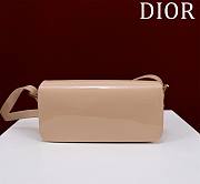 Dior Miss Flap Bag Rope Beige Patent Calfskin 22 x 11 x 6 cm - 6