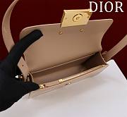 Dior Miss Flap Bag Rope Beige Patent Calfskin 22 x 11 x 6 cm - 2