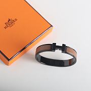 Hermes Brown Black Bracelet - 1