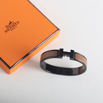 Hermes Brown Black Bracelet