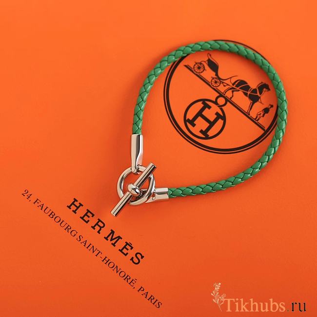 Hermes Green Bracelet - 1