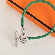 Hermes Green Bracelet - 4