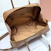 Miu Miu Top Handle Bag Brown 34x23x10cm - 5