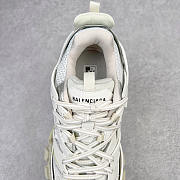 Balenciaga Led Track Sneakers In White - 3