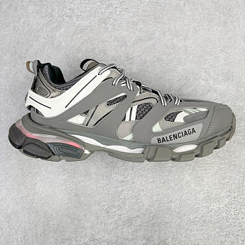 Balenciaga Led Track Sneakers In Gray