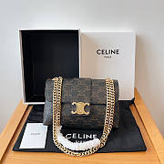 Celine Teen Victoire Bag Tiomphe Canvas 23.5x14x8cm - 1