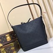 Louis Vuitton LV Flore Mahina Black Bag 28 x 27 x 10 cm - 5