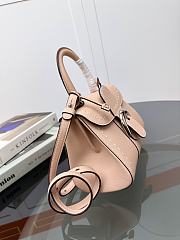 Delvaux Brillant Mini Whole-Grain Leather Light Pink 20x12x15cm - 6