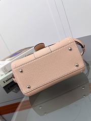 Delvaux Brillant Mini Whole-Grain Leather Light Pink 20x12x15cm - 2